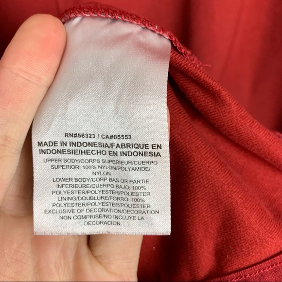 Nike Dri-Fit WSU Washington State Cougars Full Zip Long Sleeve Football Red XL - Picture 6 of 7